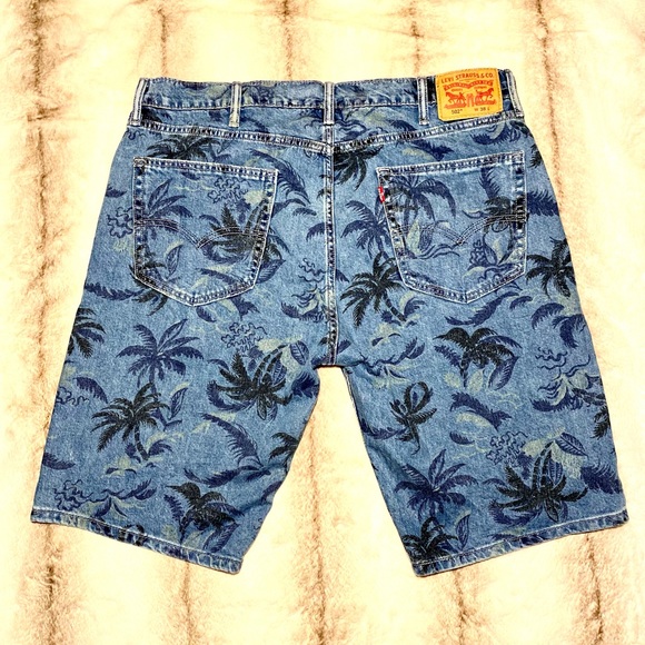 Jean shorts Unisex printed Jean Levi Strauss 502 - Picture 7 of 10